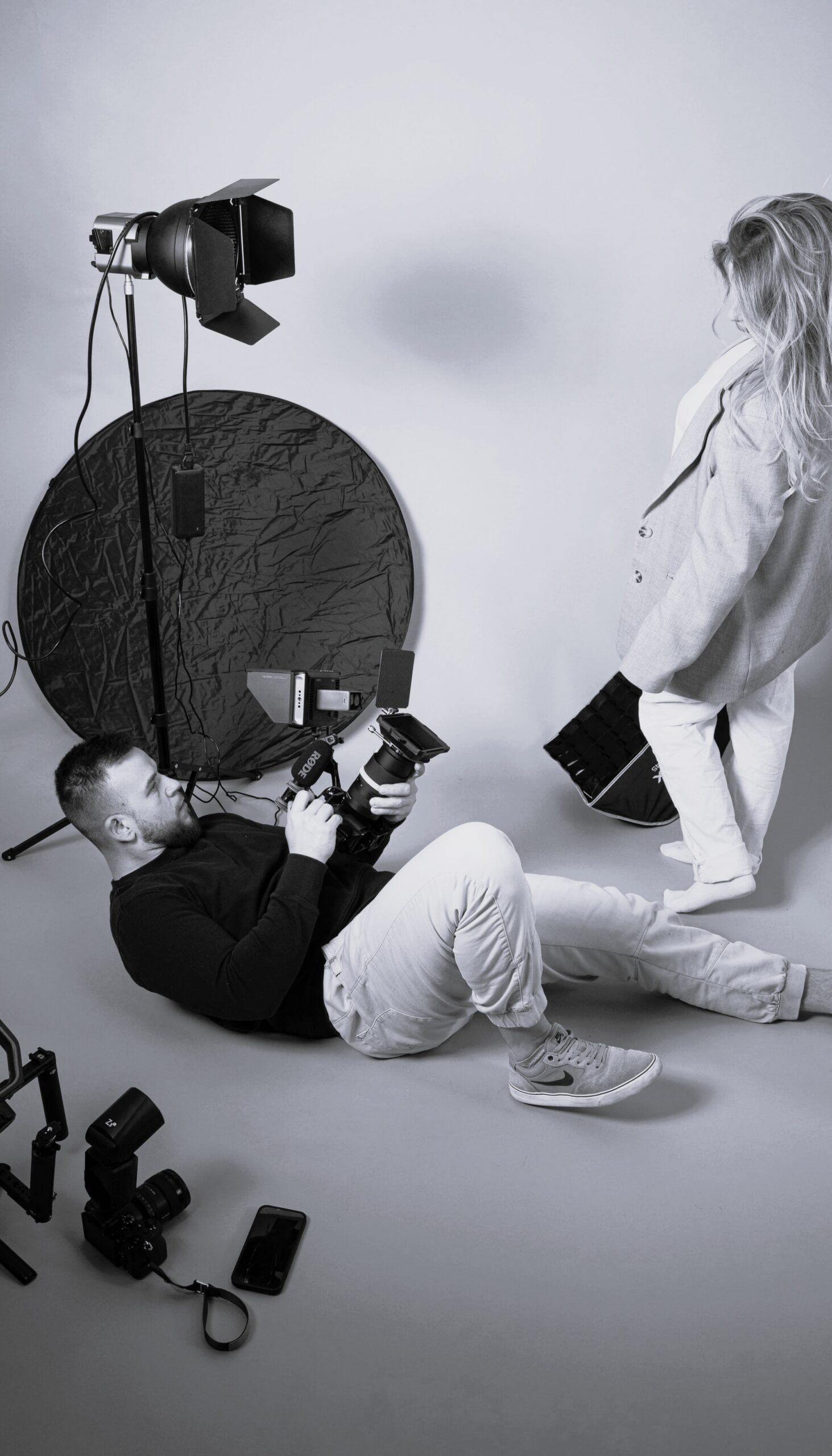 Haralds filming on set – HAG Production